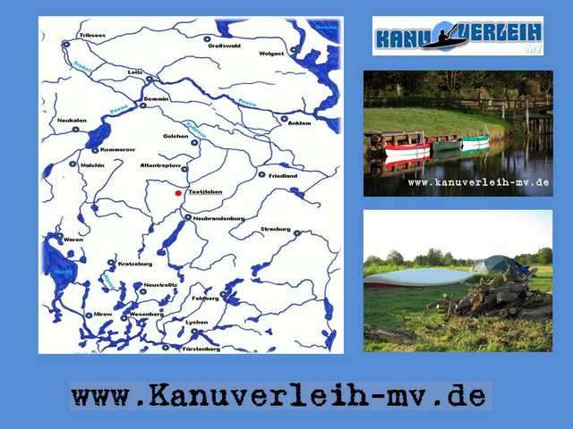 Kanuverleih Kajak Boot Angelboot Urlaub Wasserwandern Mecklenburg-Vorpommern Geschenkidee Paddeltour